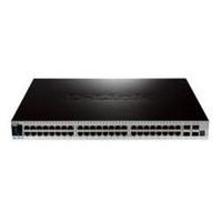 D-Link xStack 48port 10/100/1000/10G L2+ Stack Switch+4x10GE SFP+