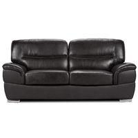 Darwin 3 Seater Sofa Black