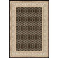 Dayton Black Synthetic Traditional Rug