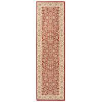 Darwin Red & Beige Traditional Rug