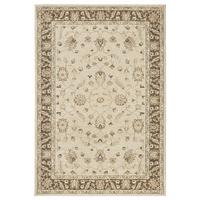 Darwin Beige & Brown Traditional Rug