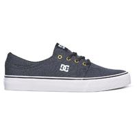 DC Trase TX Skate Shoes - Black/Grey