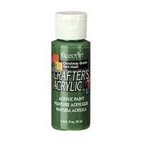 DecoArt Crafter's Acrylic Christmas Green Paint 59 ml