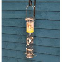 Deluxe Large Hanging Bird Seed Feeder by Kingfisher