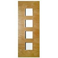 Deanta Augusta Unglazed Pre Finished Door 78in x 24in x 35mm (1981 x 610mm)