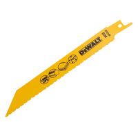 DeWalt DT2387-QZ Bi Metal Sabre Blade for Plastic & Pipes 203mm Pa...