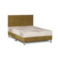 Deluxe Chenille Divan Base - Small Double - Lime