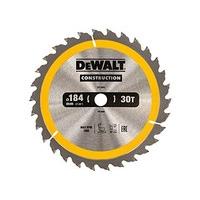 DEWALT DEWDT1940QZ Construction Circular Saw Blade 184 x 16mm x 30T