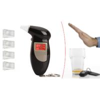 Digital LCD Breathalyser Keyfob + Mouthpieces