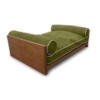 DOG DAY BED in Green by Pet Lounge Studios