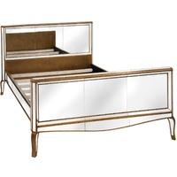 Double Bed King Size Bed Venetian Mirrored Bed