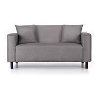 Dobin 2 Seater Sofa Pebble Grey Fabric