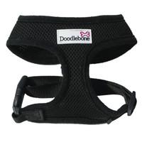 Doodlebone Mesh Dog Harness In Black