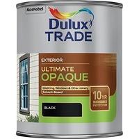 Dulux Trade Ultimate Weathershield Opaque Black 1L