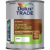 Dulux Trade Ultimate Weathershield Opaque White 1L