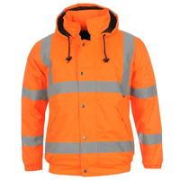 Dunlop Hi Vis Bomber Jacket Mens