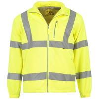 Dunlop Hi Vis Fleece Jacket Mens