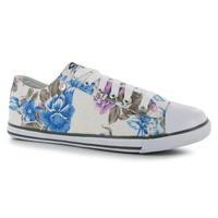 Dunlop Canvas Low Profile Ladies Trainers