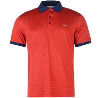 Dunlop Fine Stripe Polo Shirt Mens