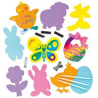 Easter Scratch Art Magnets (Pack of 30)