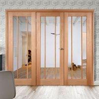 Easi-Frame Oak Door Set, GOWOR-COEOP30, 2005mm Height, 2594mm Wide.