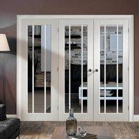 Easi-Frame White Door Set, GWPWOR-COEOP16L, 2005mm Height, 2118mm Wide.