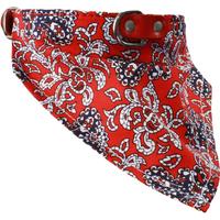 Earthbound Paisley Red Bandana Dog Collar