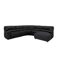 Eden Leather Recliner Corner Sofa