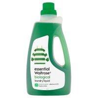 essential Waitrose biological liquid, 20 washes