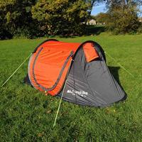 Eurohike Pop Up 200 SD 2 Person Tent, Orange