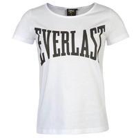 Everlast Large Logo Crew Neck T Shirt  Ladies