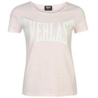 Everlast Large Logo Crew Neck T Shirt  Ladies