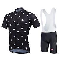 fastcute Cycling Jersey with Bib Shorts Women's Men's Kid's Unisex Short Sleeve BikeBib Shorts Jersey Bib Tights Sweatshirt Clothing