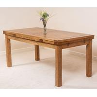 Farmhouse Rustic Butterfly Extending 200cm Dining Table