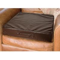 Faux Leather Booster Cushion