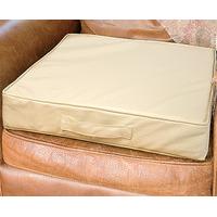 Faux Leather Booster Cushion