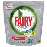 Fairy Platinum All in One Lemon 70 Capsules