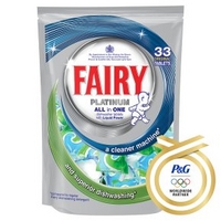 Fairy Platinum Dishwasher Original 27 Capsules