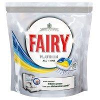 Fairy Platinum Dishwasher Lemon 27 Capsules