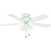 Fantasia Mayfair Combi 42" Ceiling Fan with Gloss White Blade & Light - Gloss White