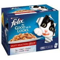 Felix As Good As It Looks Meat Menus Adult Cat Food