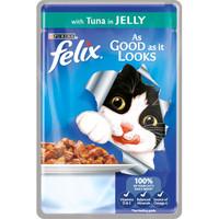 Felix As Good As It Looks Tuna In Jelly Cat Food