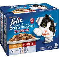 Felix As Good As It Looks Doubly Delicious Senior Cat Food