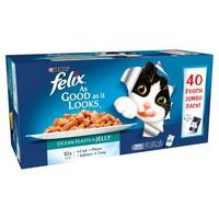 Felix As Good As It Looks Ocean Feasts Cat Food