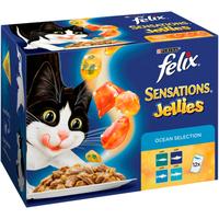 Felix Ocean Fish Sensations In Jelly Pouch Cat Food