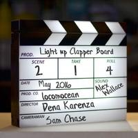 Film Clapperboard Light Box