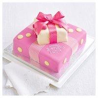 Fiona Cairns Pink Parcel Cake