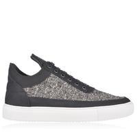 FILLING PIECES Low Top Tweed Trainers