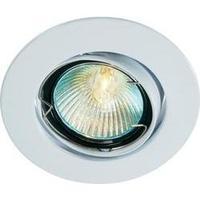 Flush mount light HV halogen G5.3 35 W Basetech CT-3107 MR16, white White