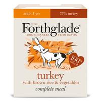 Forthglade Complete Turkey With Brown Rice & Veg Aduktdog Food